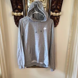Nike hoodie women’s gray large